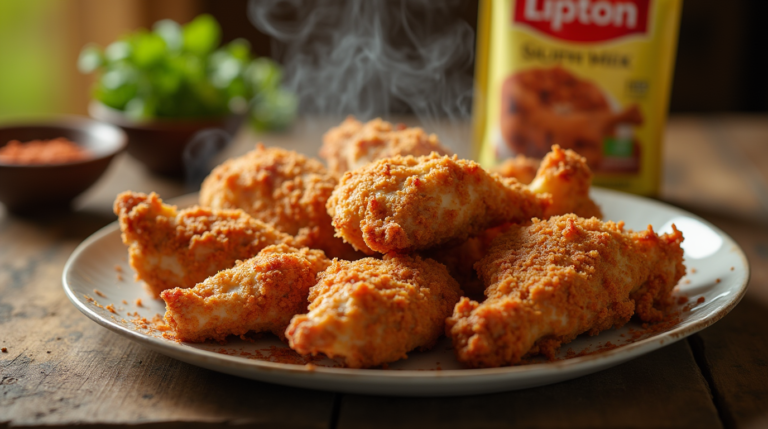 Lipton Soup Mix Secrets to Fry Chicken