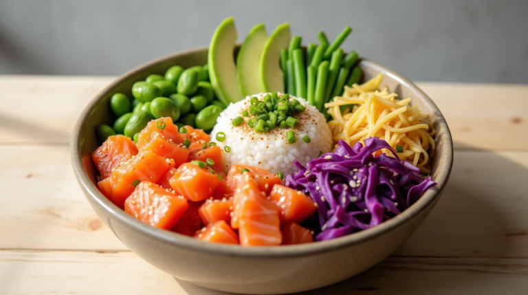 salmon poke bowl recipe