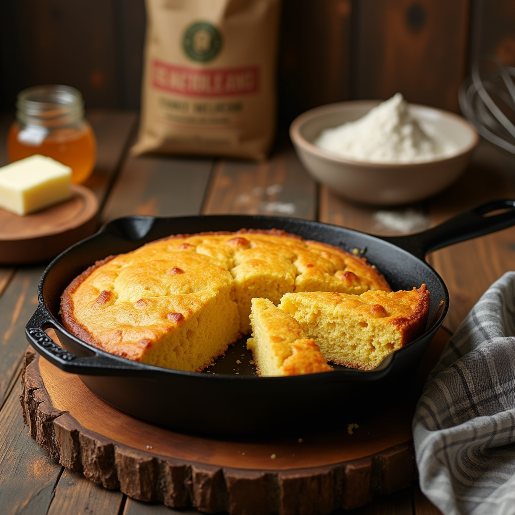 southern cornbread recipe beef tallow