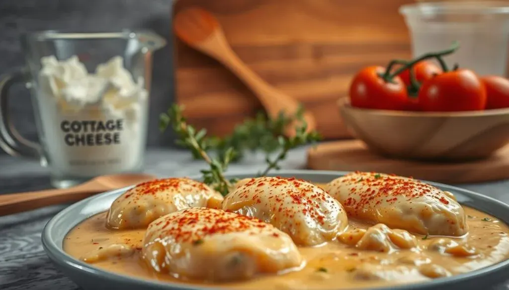 Creamy Cottage Cheese Chicken Sauce Recipe