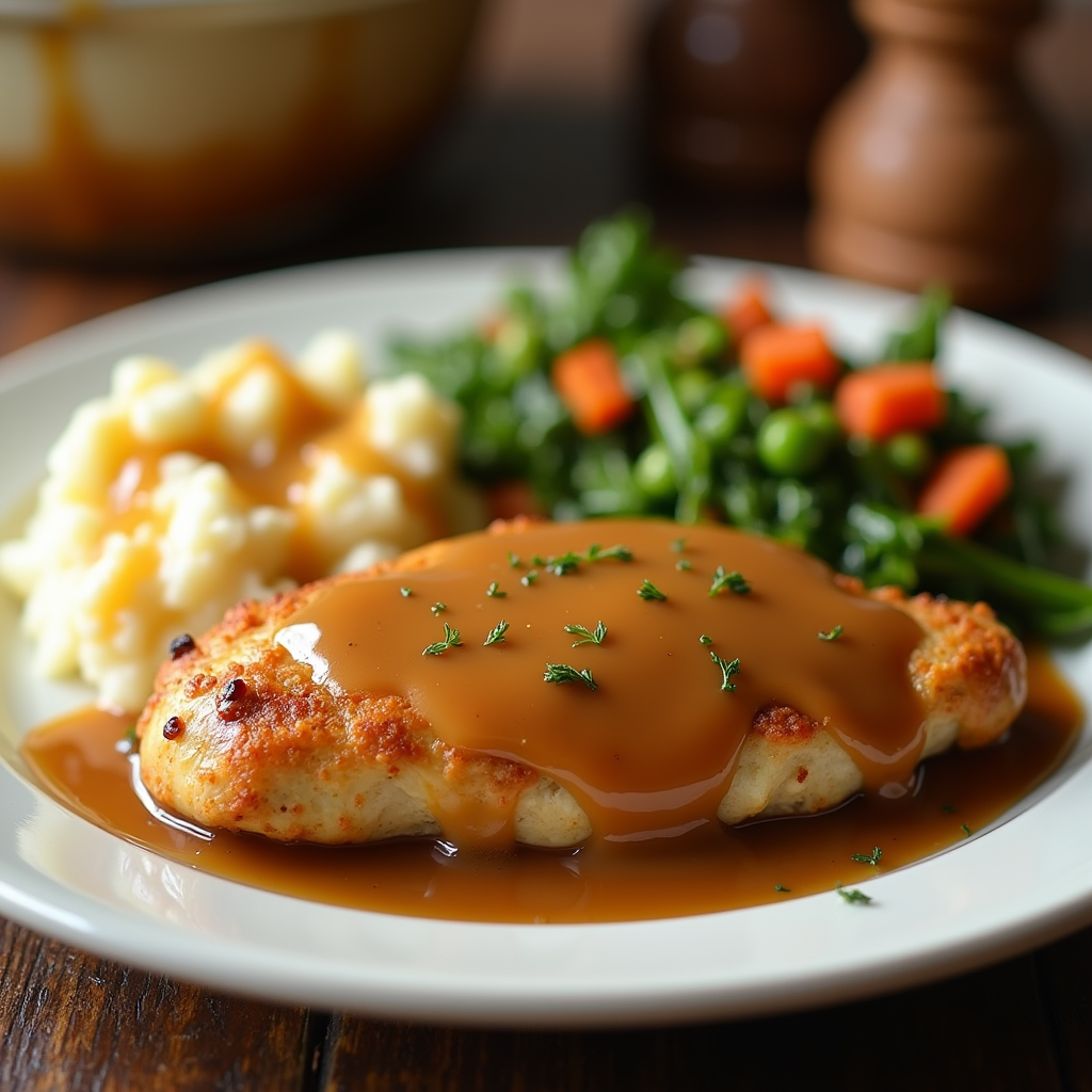 chicken and gravy recipe