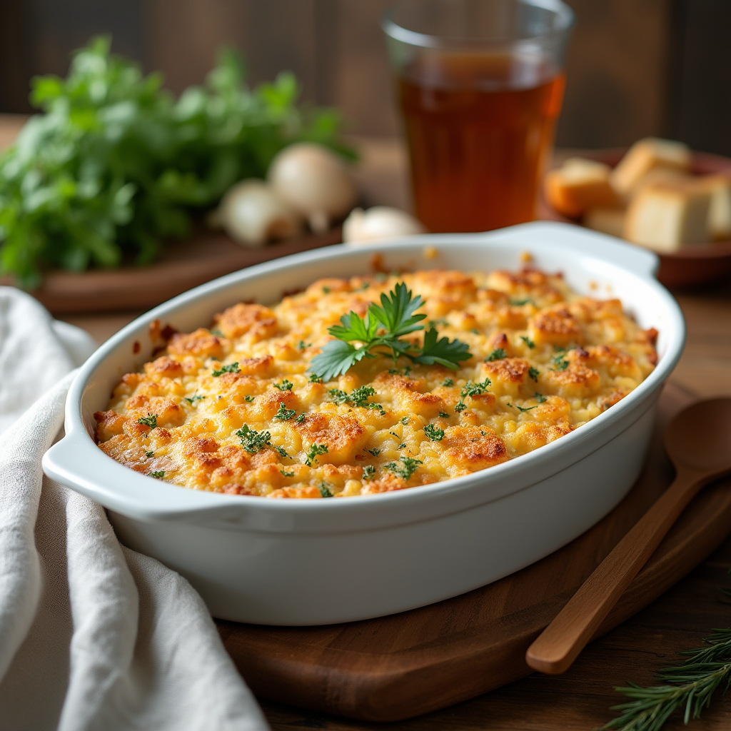 chicken dressing casserole recipe