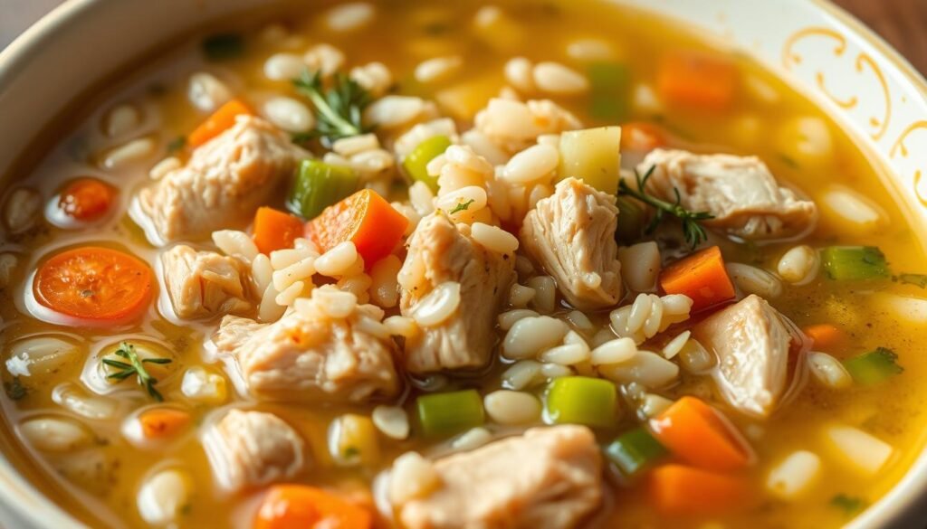 Turkey and Rice Soup