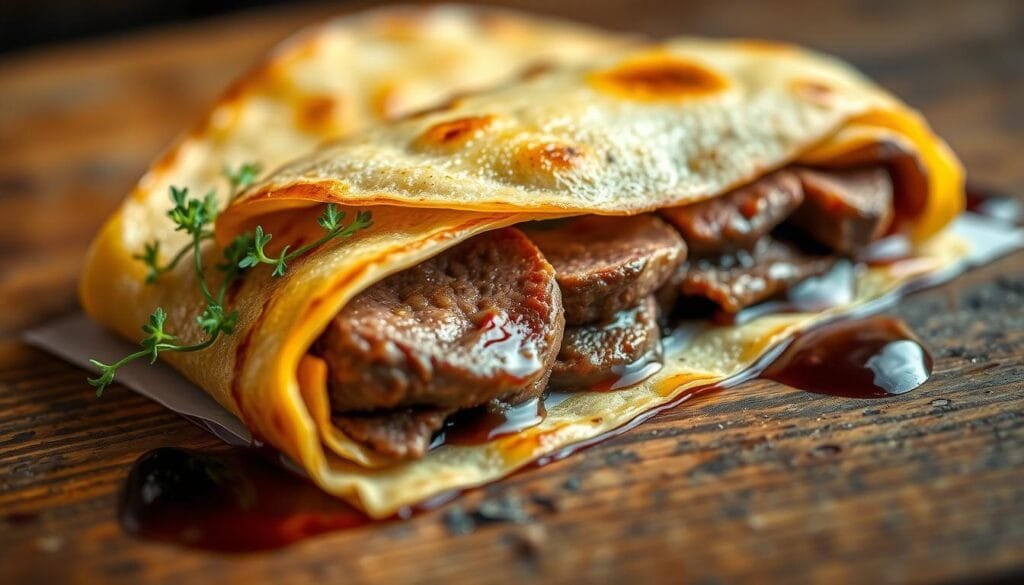 Beef Wellington Crepes