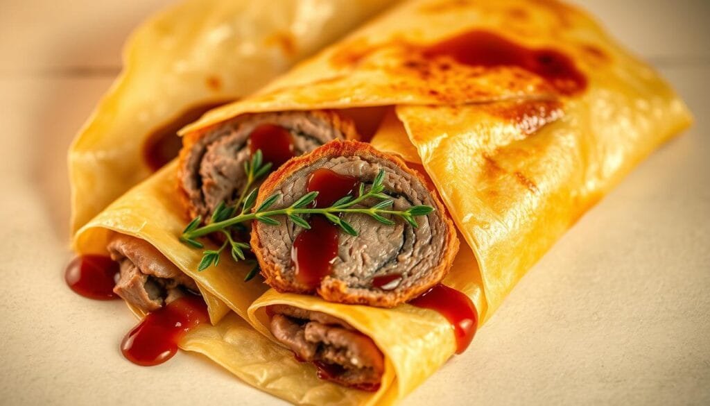 Beef Wellington Crepes